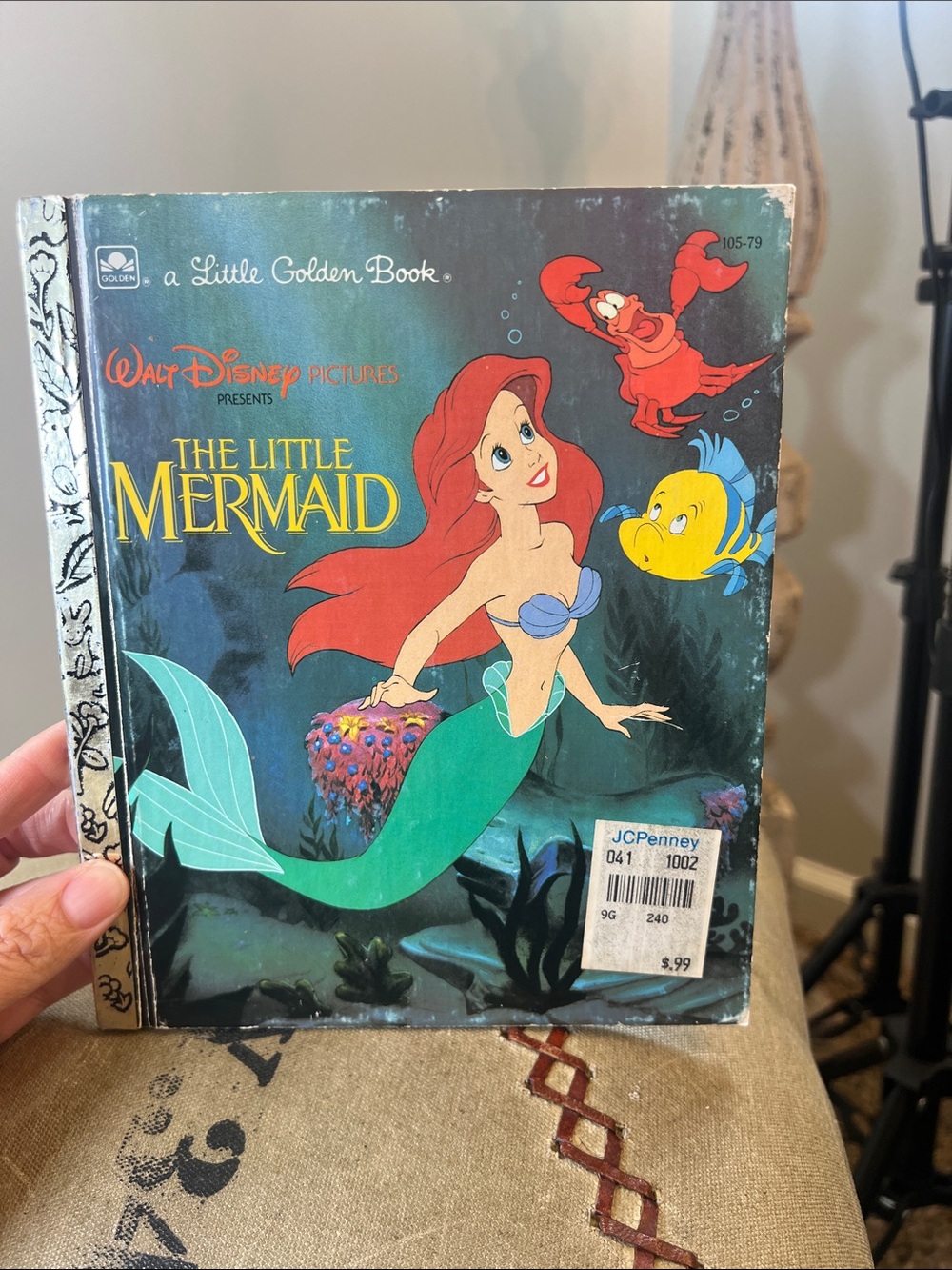 a Little Golden Book The Little Mermaid Walt Disney Pictures Presents
